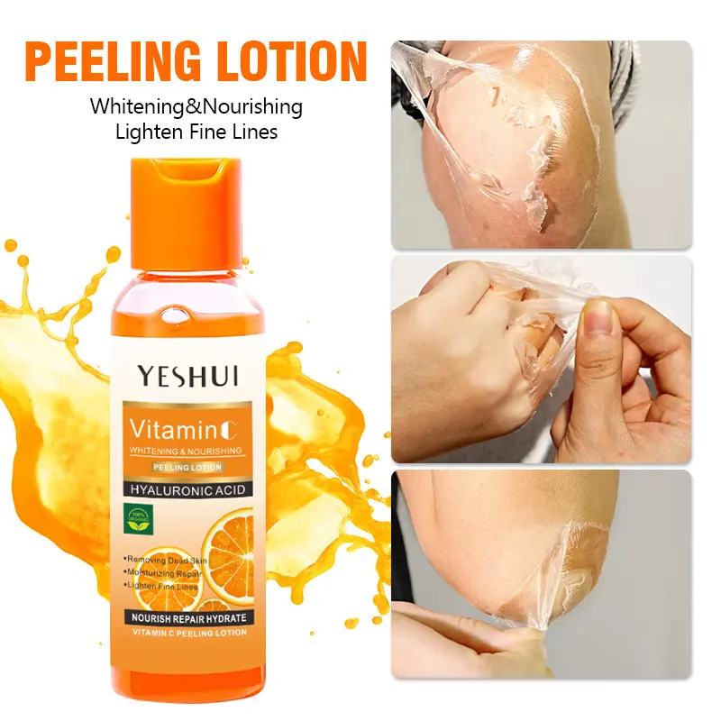 BUY1TAKE1 YESHUI Vitamin C Peeling Lotion Remove Dead Skin Exfoliating Whitening and Smoothing New Skin Body